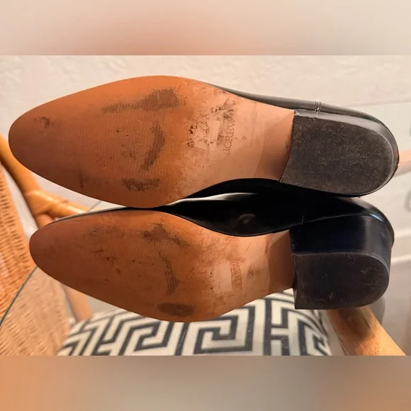 J. Crew Black Leather Piper Ankle Booties - Picture 6 of 9